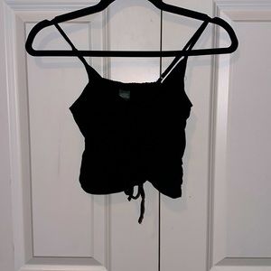 Black tank top